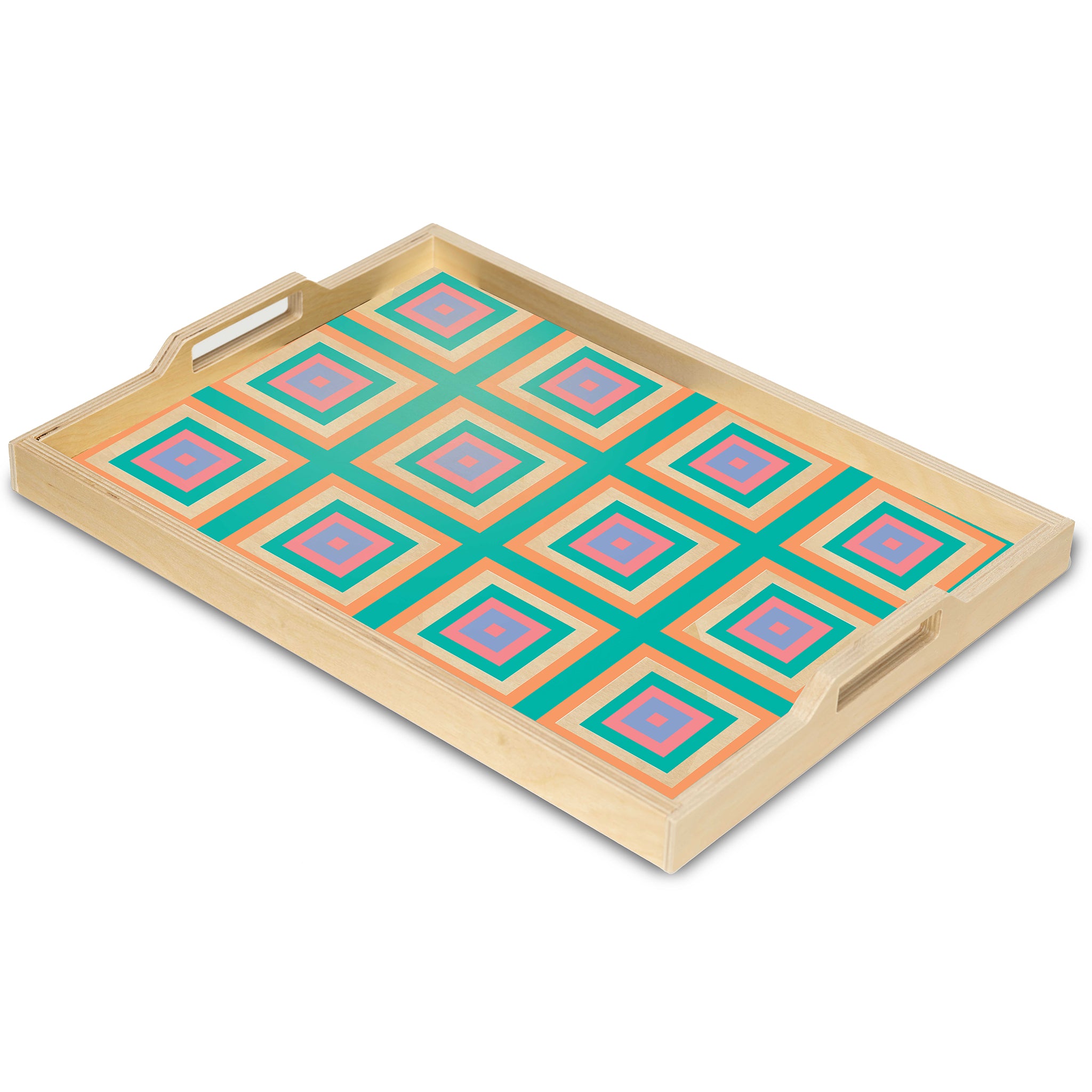 weekenders x wolfum squaresville serving tray