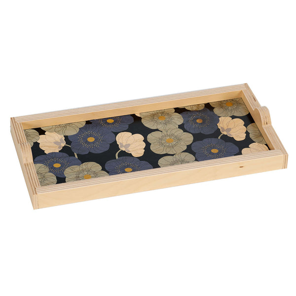 Poppy seafoam mini tray