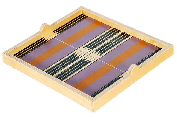 Blake lilac square tray