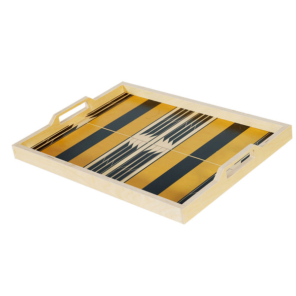 Blake vibrant yellow serving tray