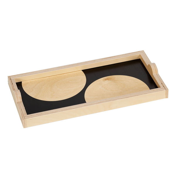 Negative dot mini tray