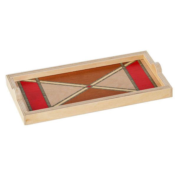 Wallis pink/brown mini tray