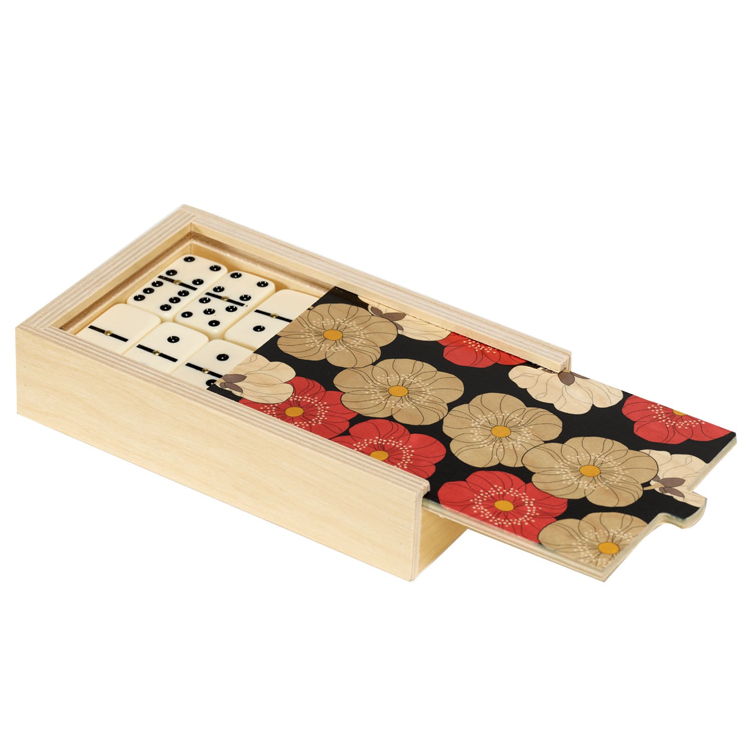 Alice Black Domino Set