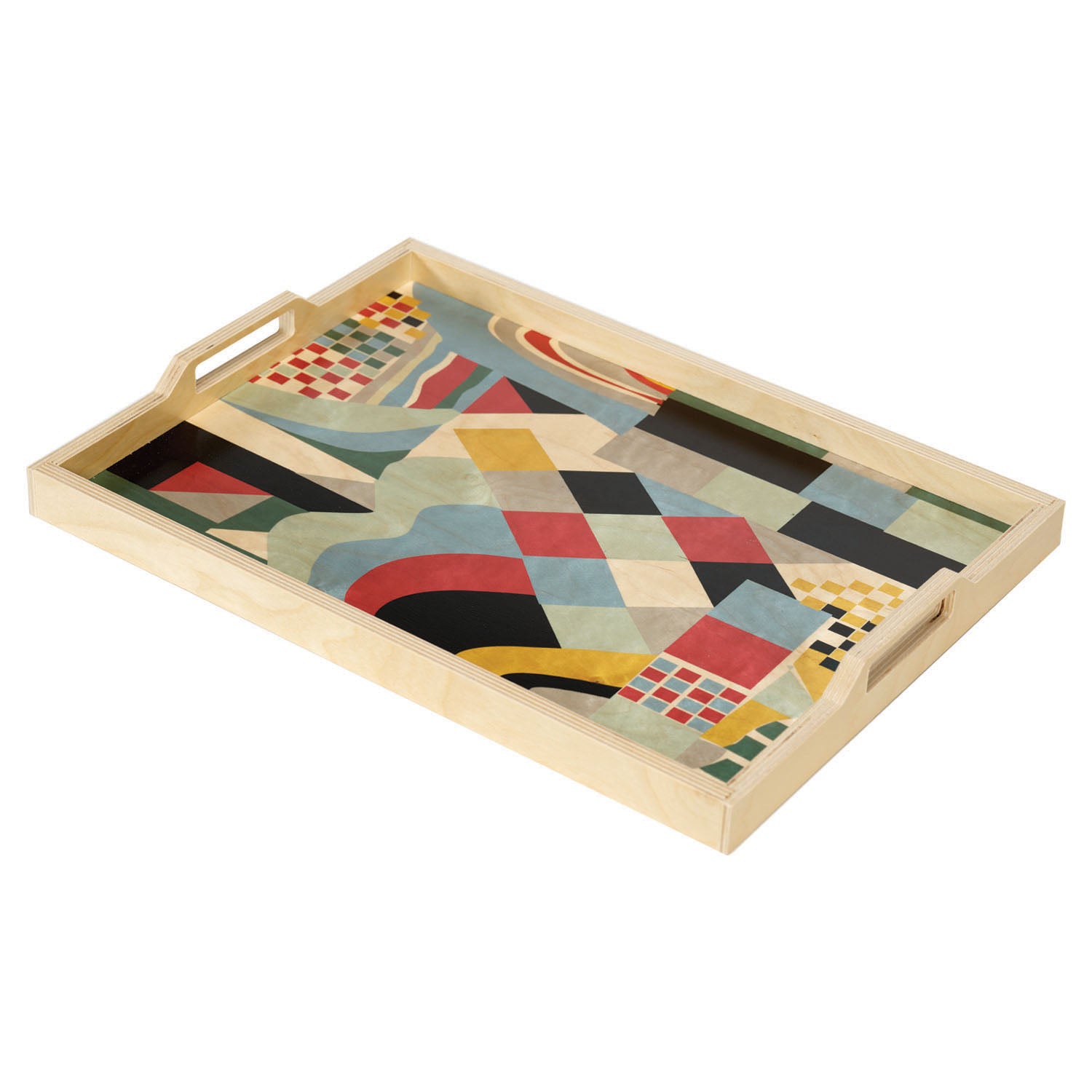 Paloma Rust Serving Tray