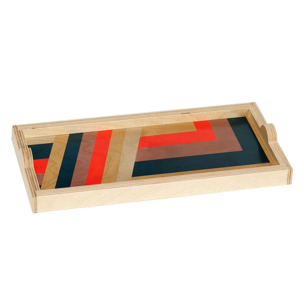 Shareen Red Mini Tray