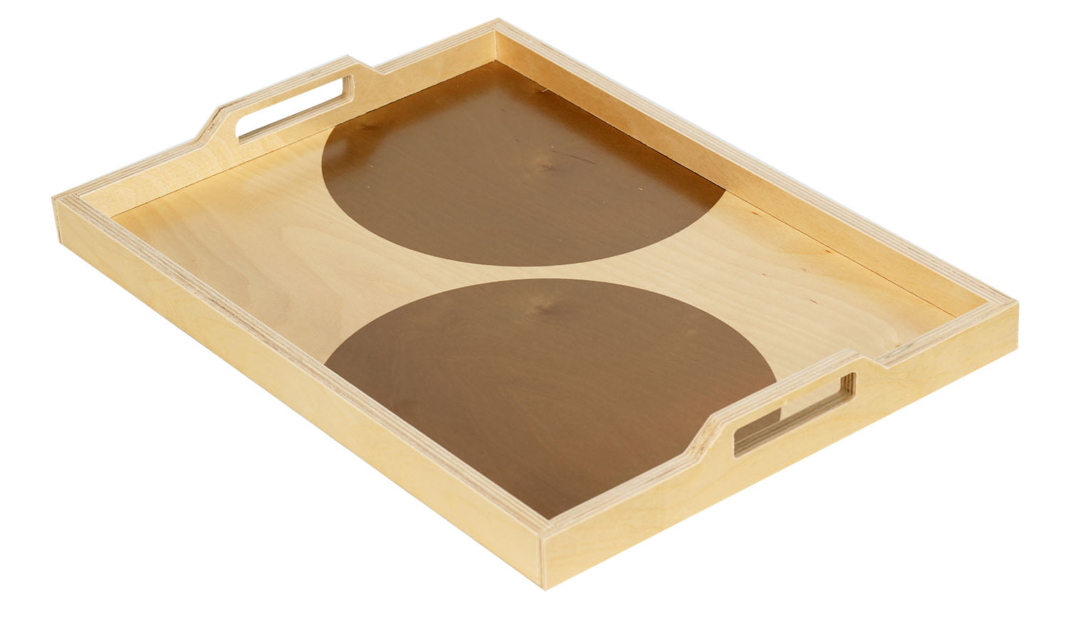 Olive dot serving tray
