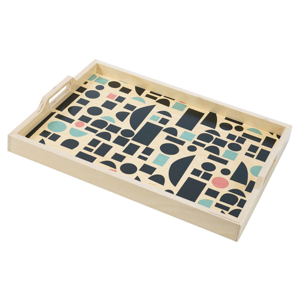 blocks multi serving tray