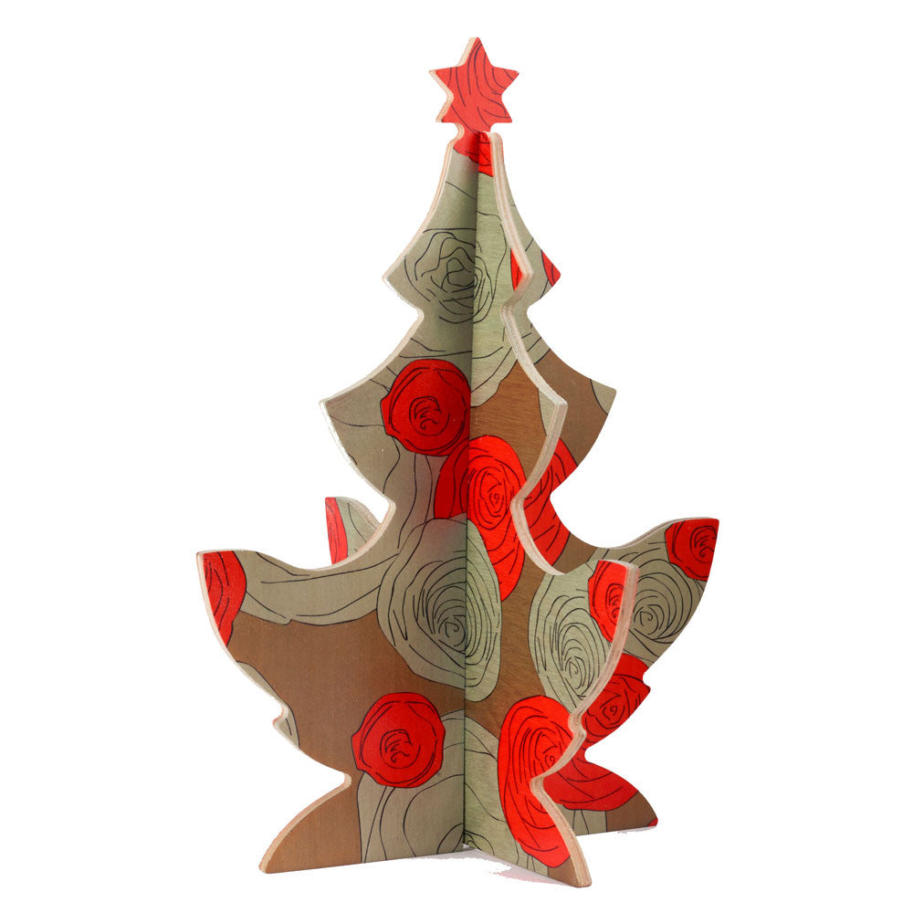 maria rose christmas tree table topper