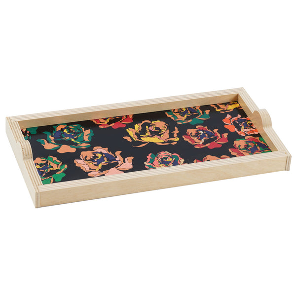 bright rose mini tray