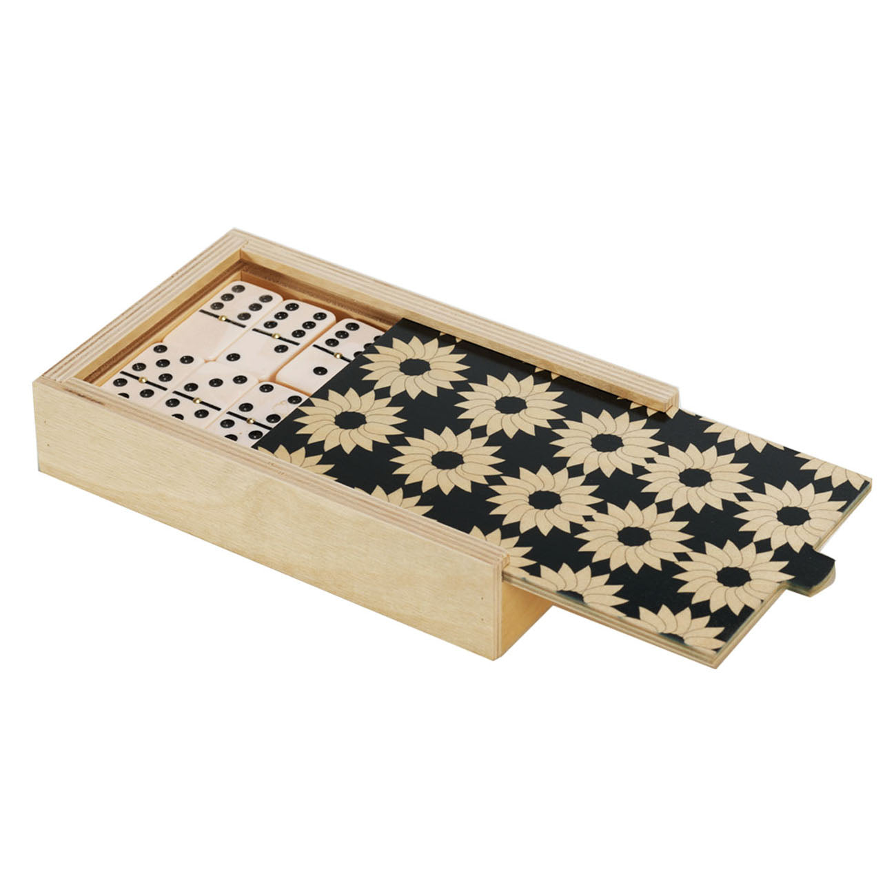 daisy black domino set