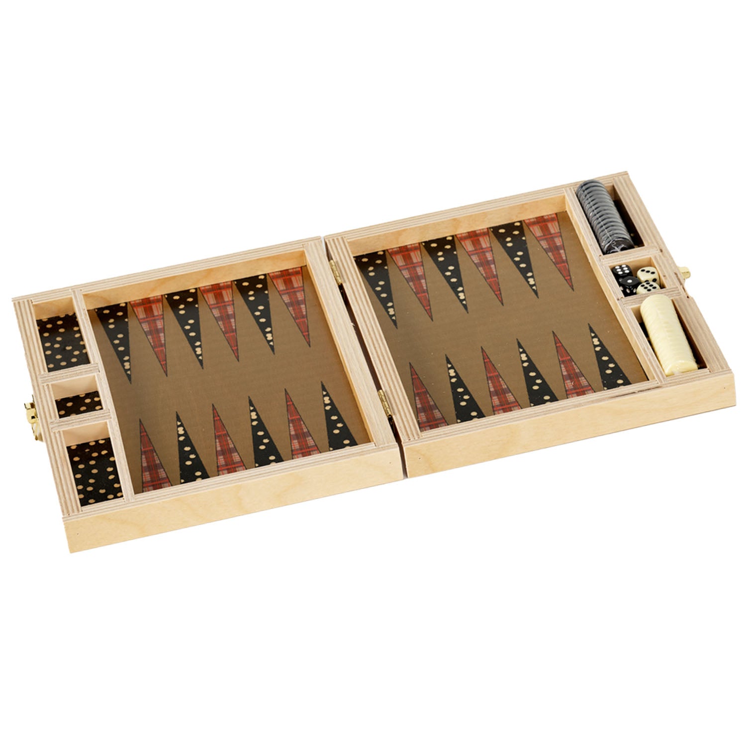 grid olive travel backgammon set