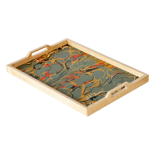 olio sage serving tray