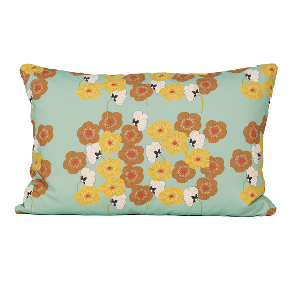 Alice mint rectangle pillow