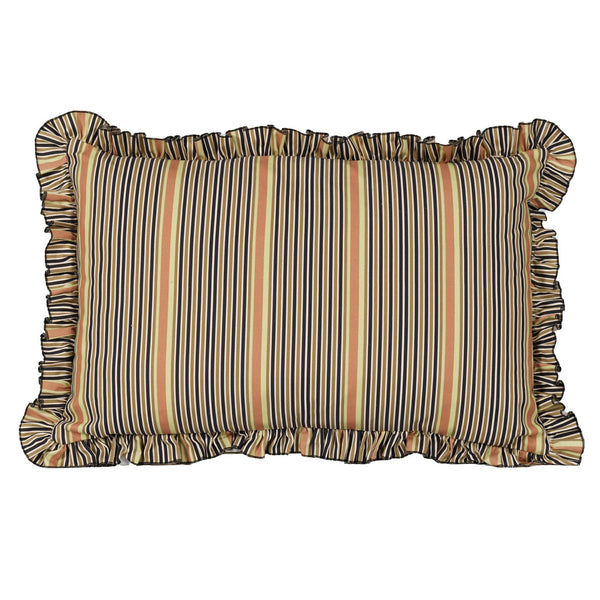 Marion ruffle rectangle pillow