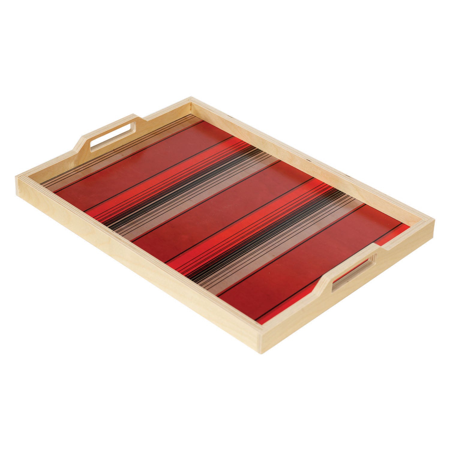 Adam Red Serving Tray