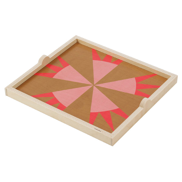 star olive square tray